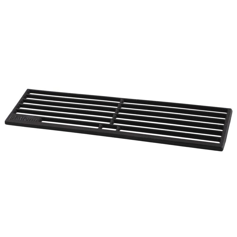 Mustang varmerist i støbejern 47,5 x 12 cm til Sapphire / varmerist grill / varmelagringsrist