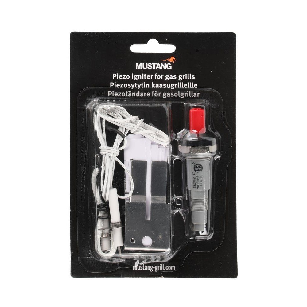 Mustang piezo-lighter til gasgrill / piezo-lighter grill / tændingssystem gasol