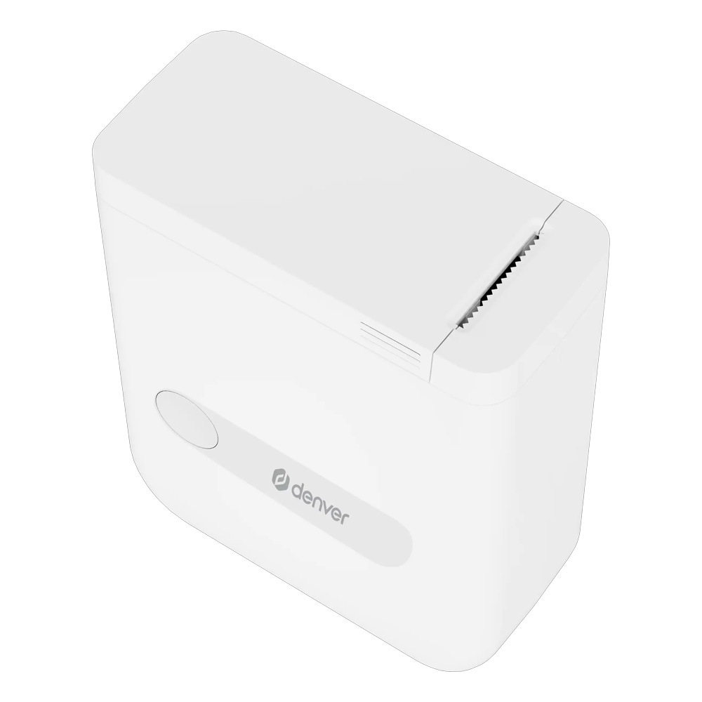 Denver MBP-16W labelprinter / mini termoprinter med Bluetooth / genopladelig mærkemaskine