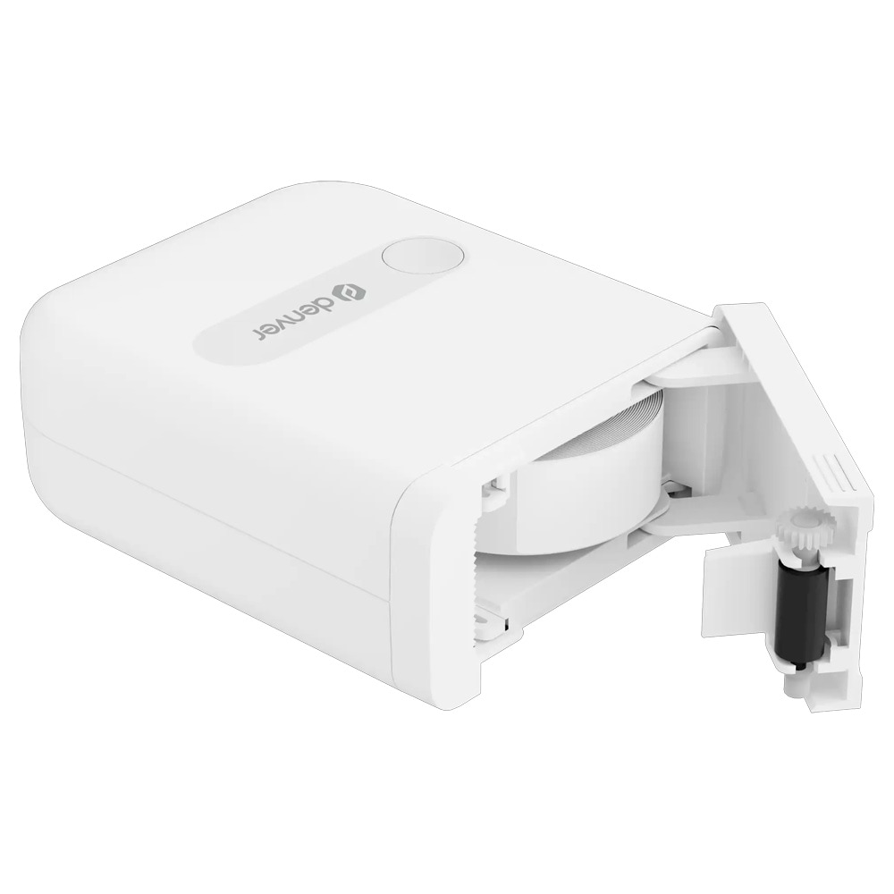 Denver MBP-16W labelprinter / mini termoprinter med Bluetooth / genopladelig mærkemaskine