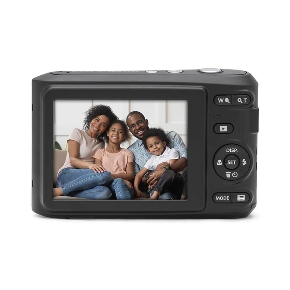 Kodak PIXPRO FZ45 kompaktkamera / digitalkamera med 16 MP, 4× optisk zoom / kamera med Full HD – Sort