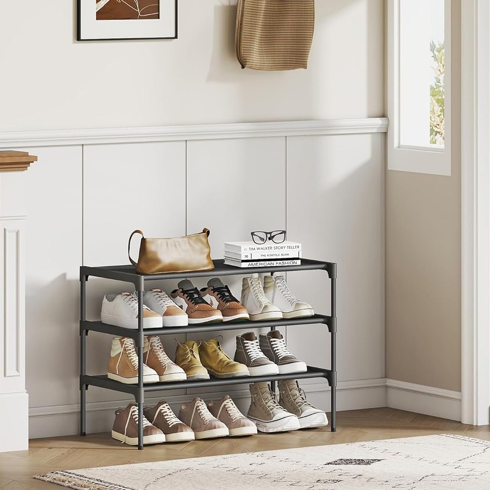 Skoreol med 3 hylder / skoreol til entreen / hyldesystem til skoopbevaring