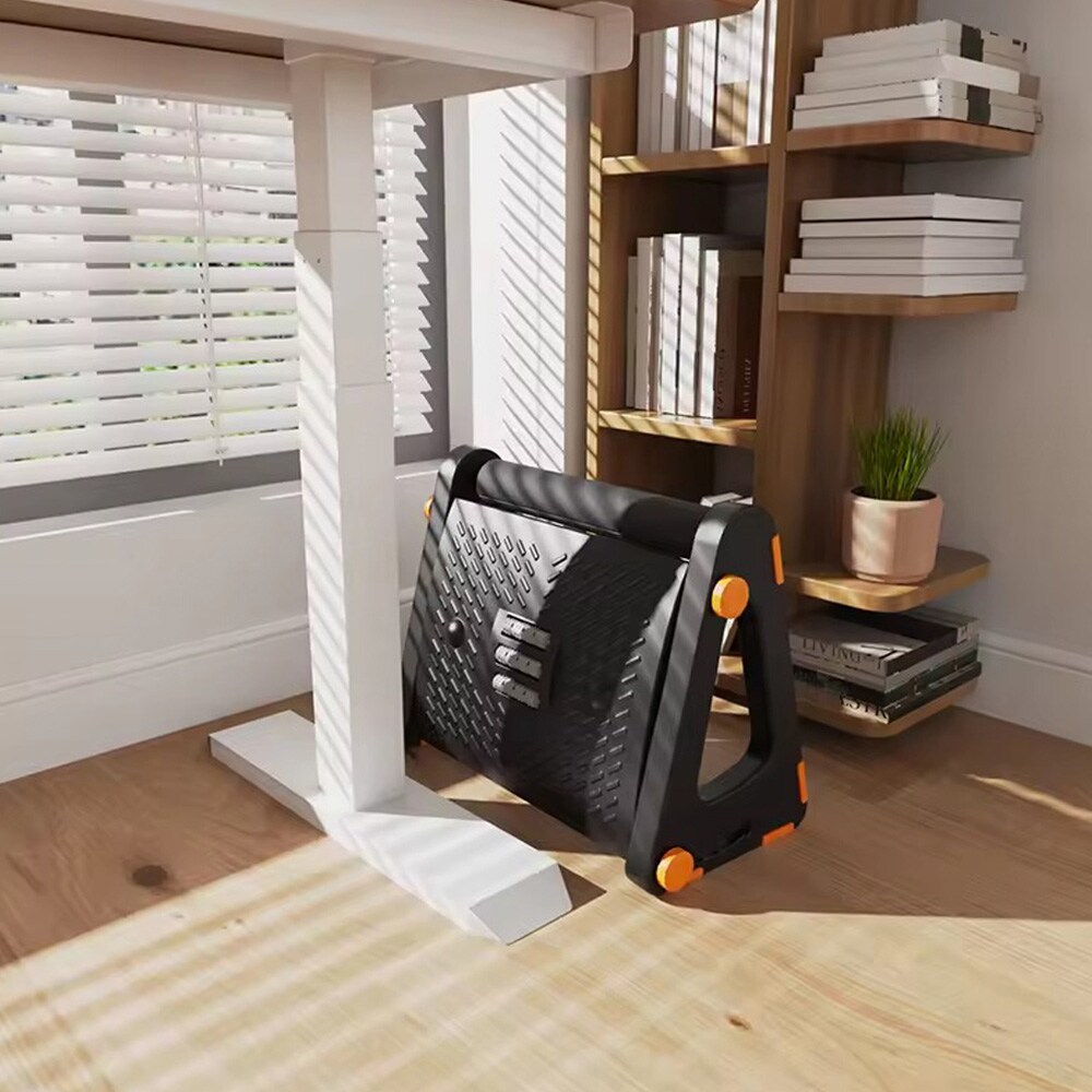 Fodstøtte med massagefunktion / massagefodstøtte / ergonomisk fodstøtte / kontorfodskammel
