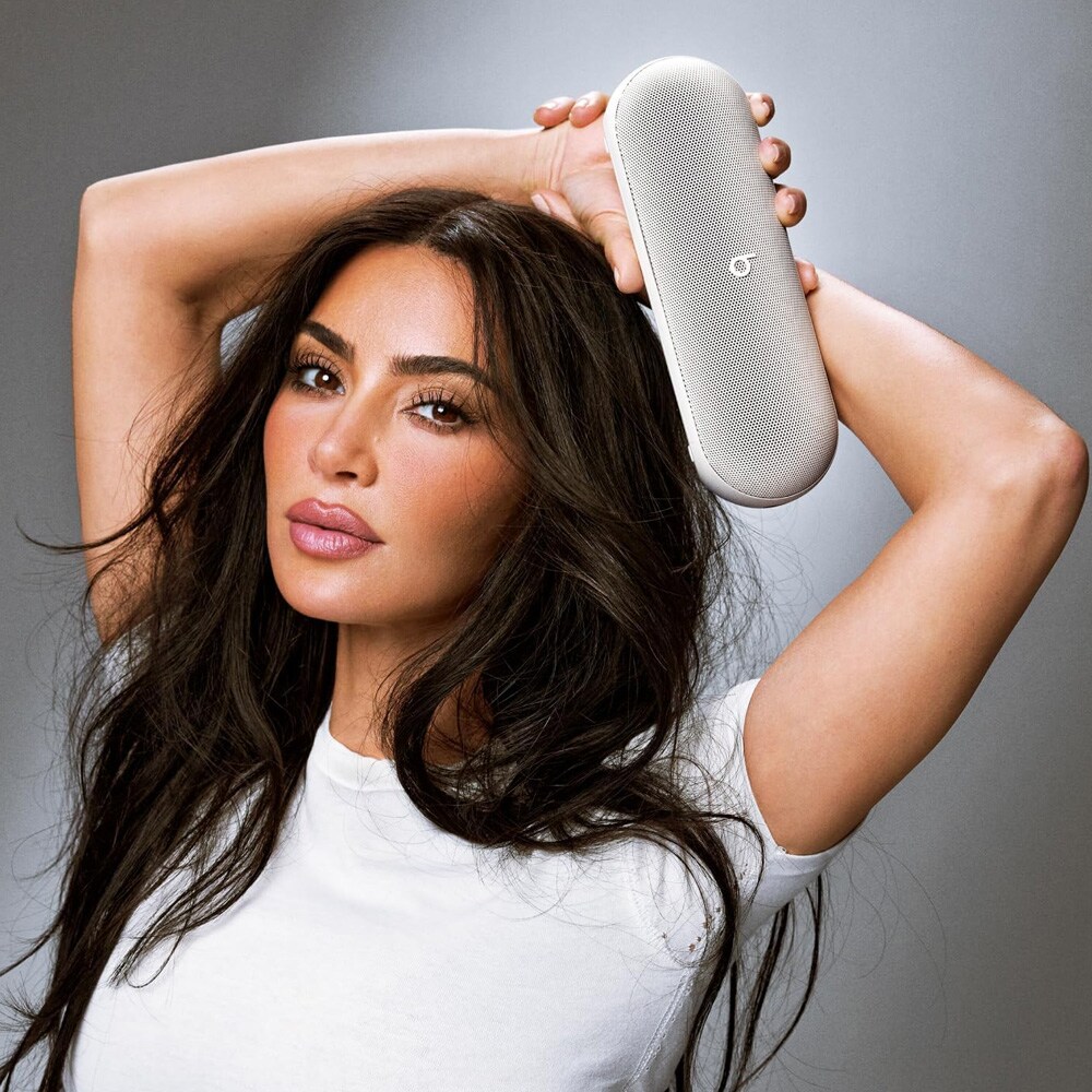Apple Beats Pill Kim Kardashian Edition MAX24ZM/A / Bluetooth-højttaler / bærbar højttaler - lysegrå