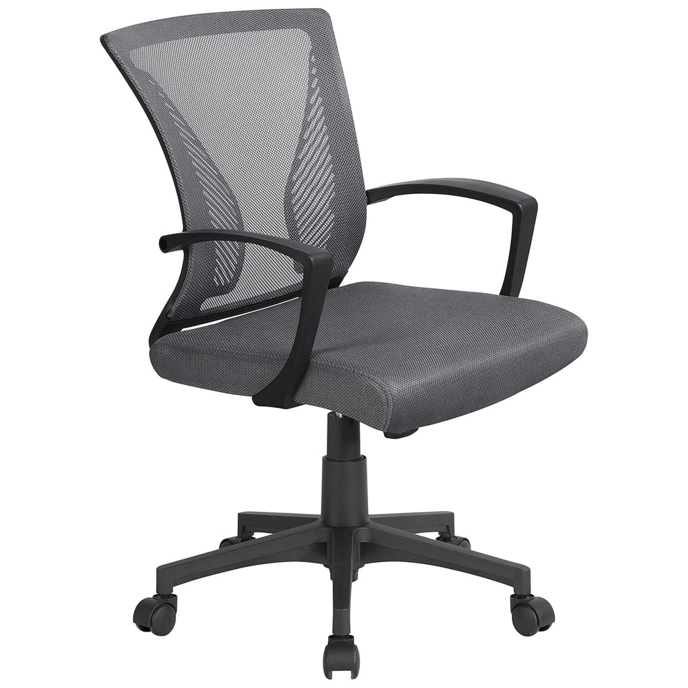 Ergonomisk kontorstol med netstof - Grå / ergonomisk skrivebordsstol