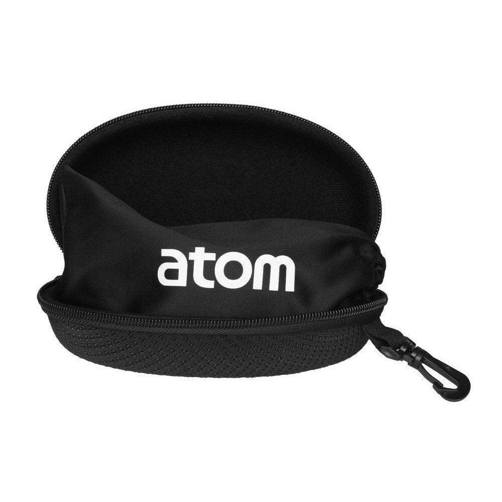 Atom Super Sun sportssolbriller / UV400-solbriller med justerbar næsebro / lette solbriller med etui