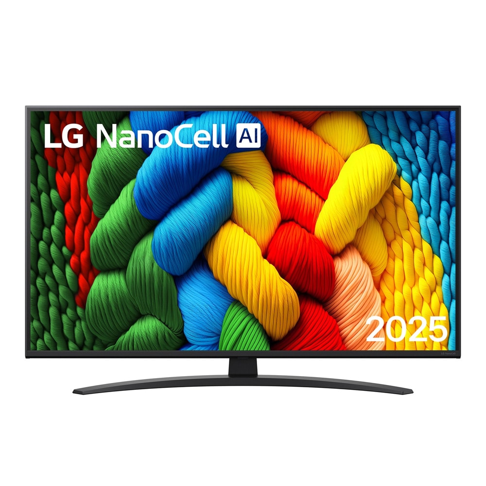 LG 43" NanoCell AI NANO81 4K Smart TV 2025 / 109 cm NanoCell TV