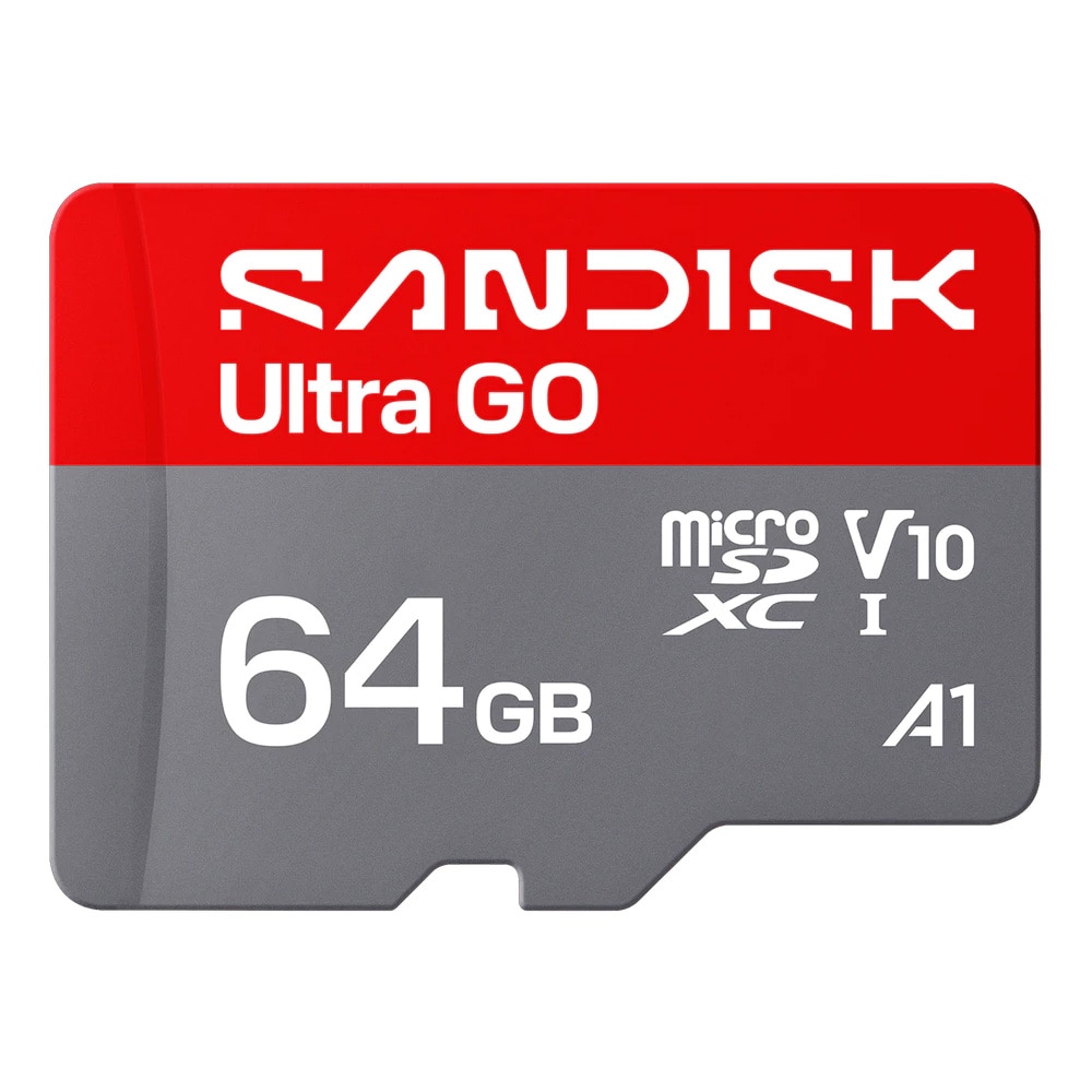 Sandisk Ultra GO microSDXC UHS-I Card 64GB / microSDXC-hukommelseskort med A1-ydelse