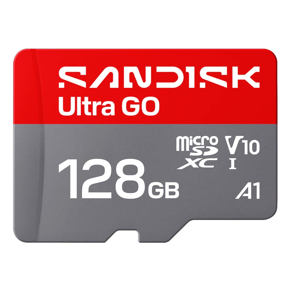 Sandisk Ultra GO microSDXC UHS-I Card 128GB / microSDXC-hukommelseskort med A1-ydelse