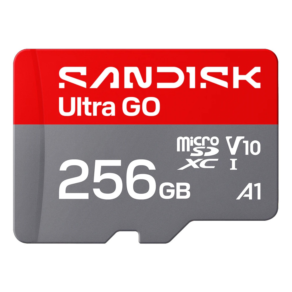 Sandisk Ultra GO microSDXC UHS-I Card 256GB / microSDXC-hukommelseskort med A1-ydelse