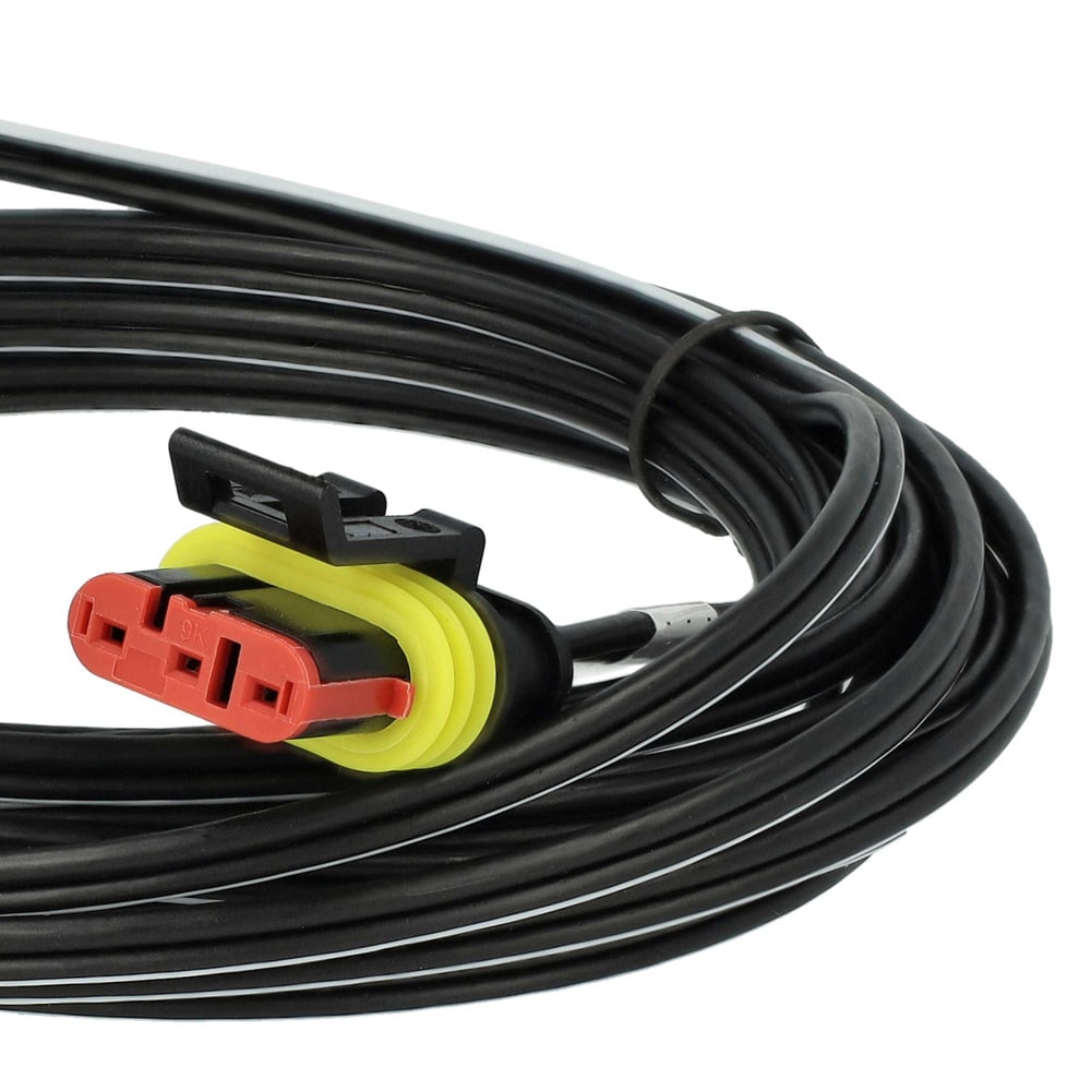 Opladningssæt til Gardena/Husqvarna/Flymo/McCulloch robotplæneklipper / adapter og 10 m kabel