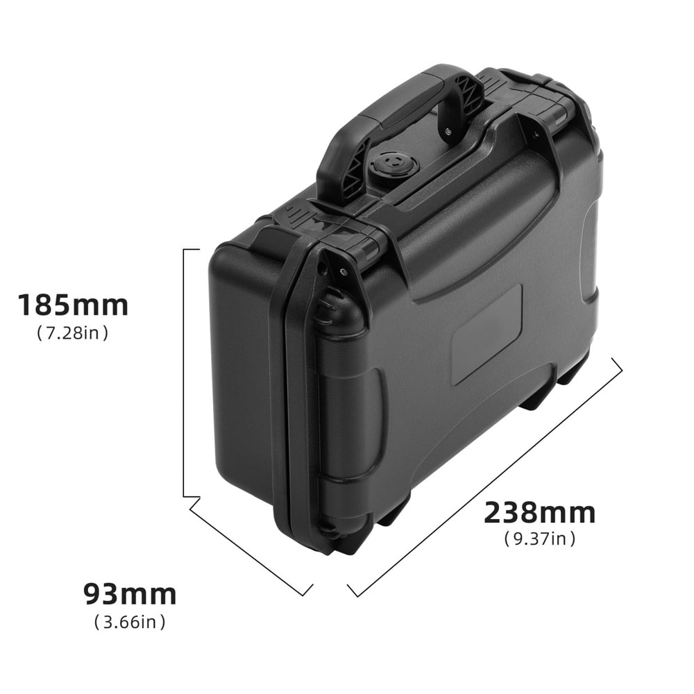 Vandtæt og stødsikker opbevarings taske til DJI Osmo Pocket 4 / Hård beskyttelsesetui