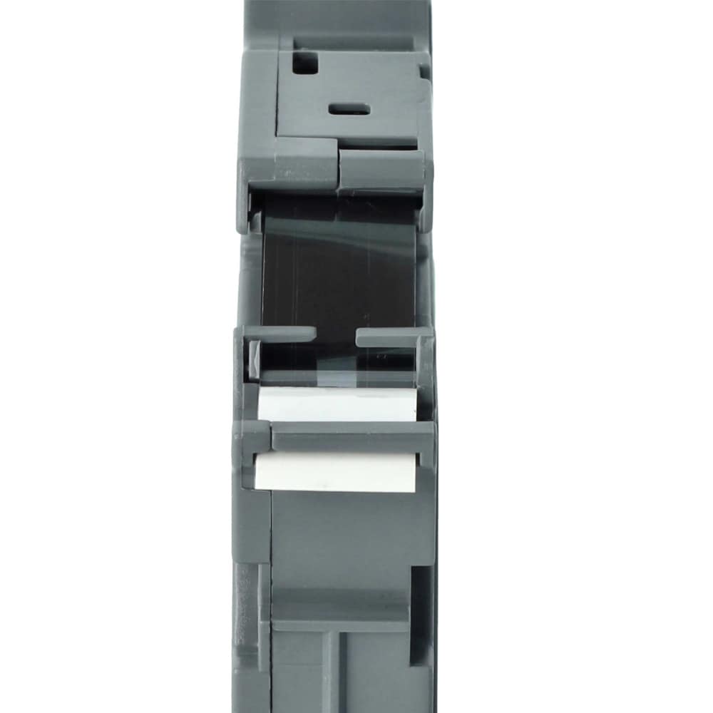 Båndkassette til Brother 12 mm, Svart / hvid - erstatter TZE-23 / Brother TZE-231 / TZ-231