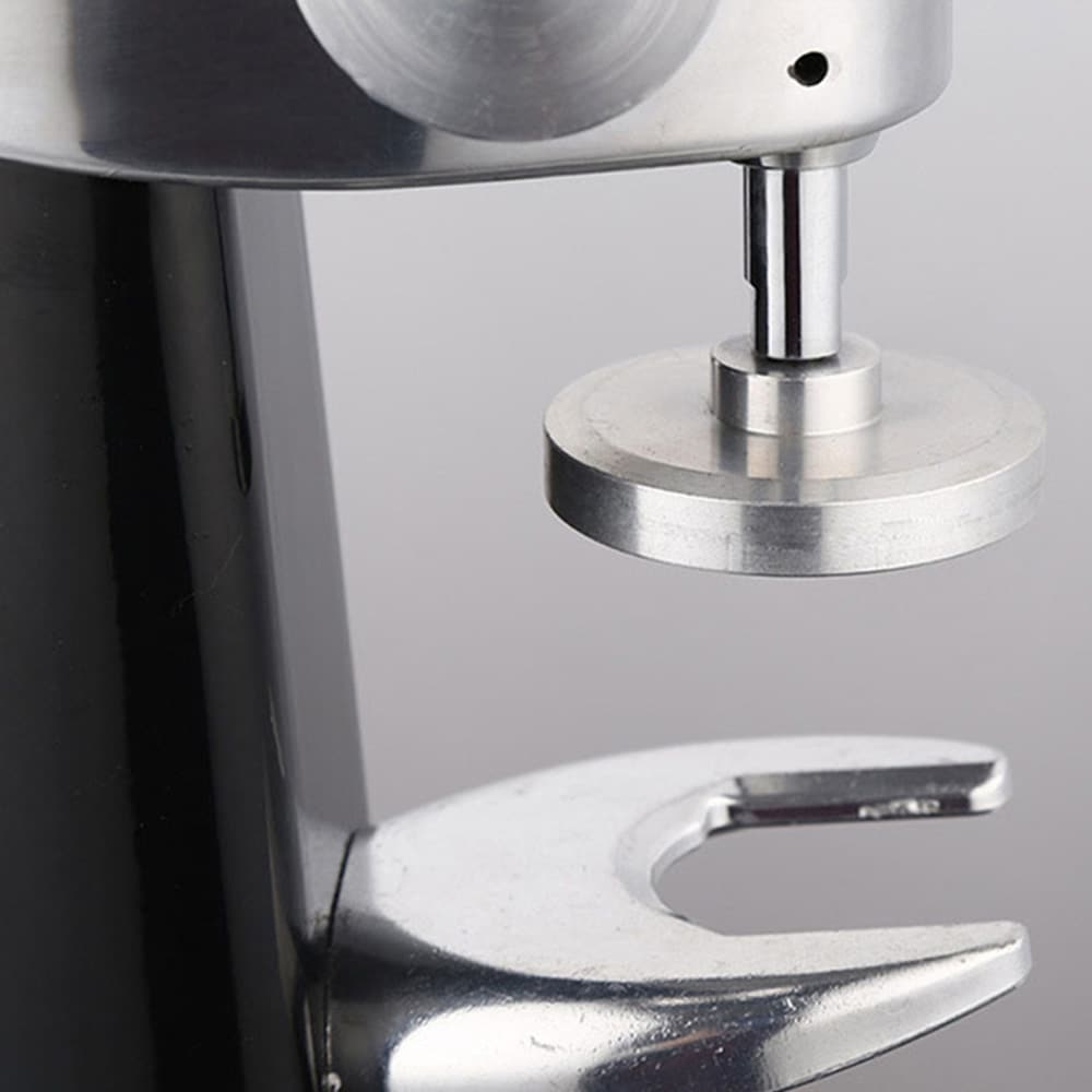 Kaffetamper i rustfrit stål / espressotamper 57,5-58 mm med fast trykkraft og stativ