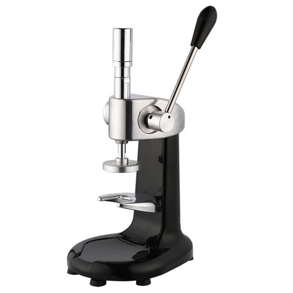Kaffetamper i rustfrit stål / espressotamper 57,5-58 mm med fast trykkraft og stativ