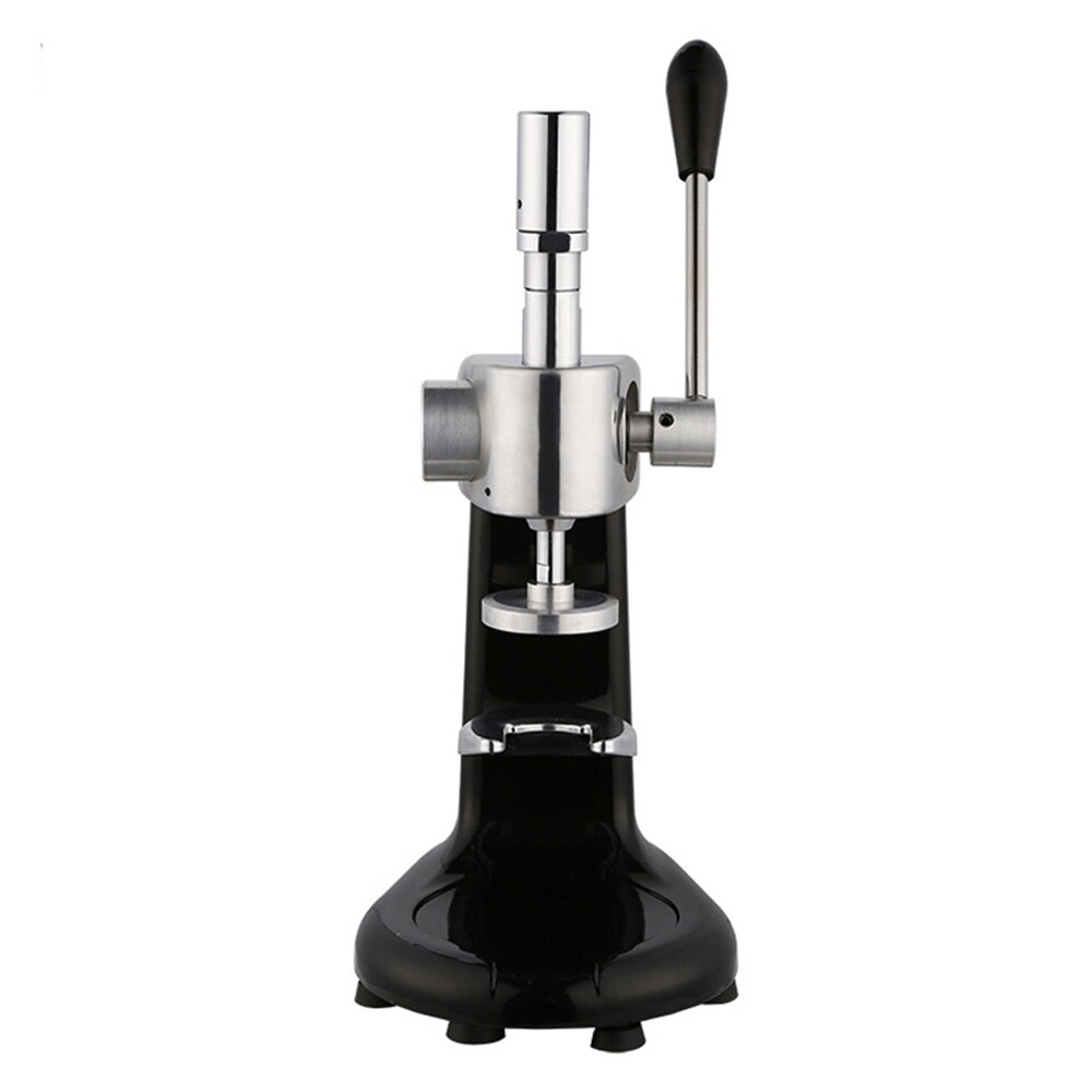 Kaffetamper i rustfrit stål / espressotamper 57,5-58 mm med fast trykkraft og stativ
