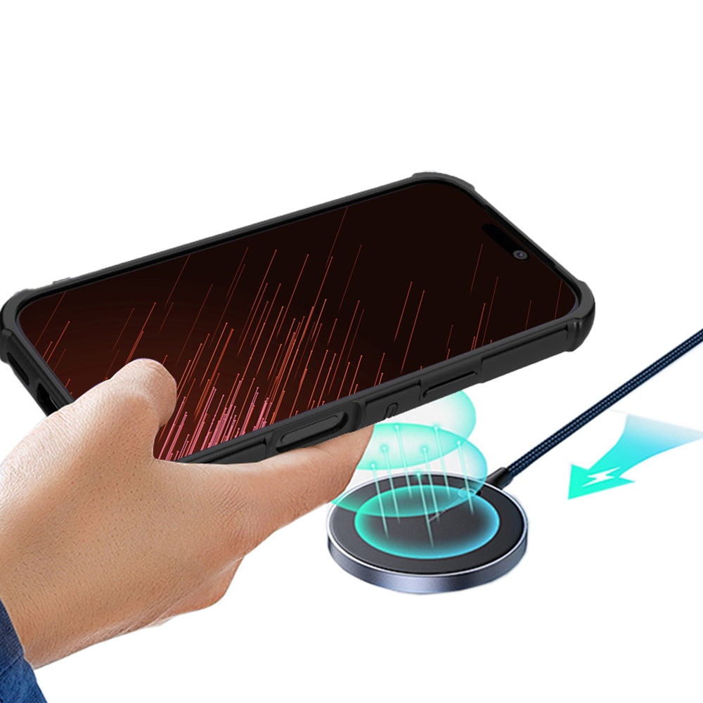 Beskyttelsesetui til Samsung Galaxy S26 - Svart / MagSafe-etui til Samsung Galaxy S26