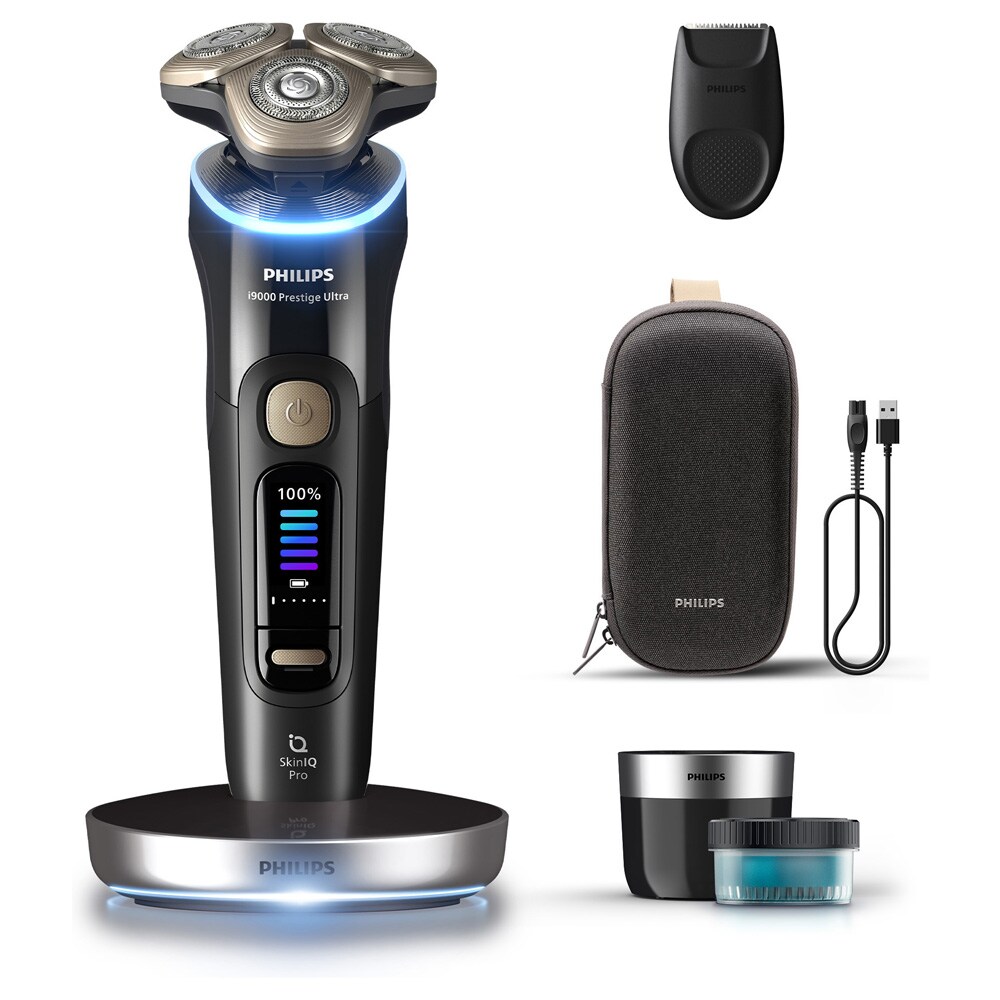 Philips i9000 Prestige Ultra XP9400/31 / Elektrisk barbermaskine til våd- og tørbarbering
