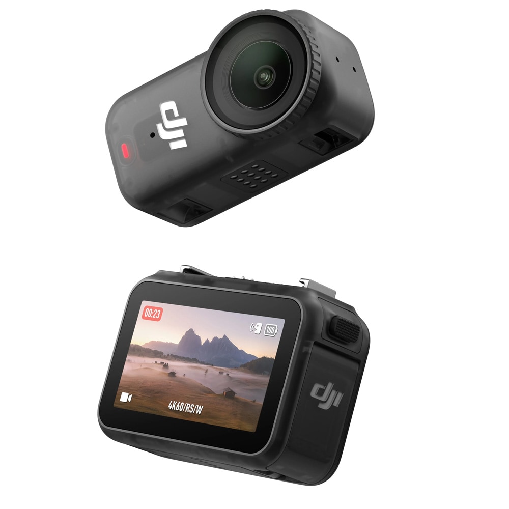 DJI Osmo Nano 128GB Action Camera / Kompakt actionkamera / Vandafvisende vlogging-kamera