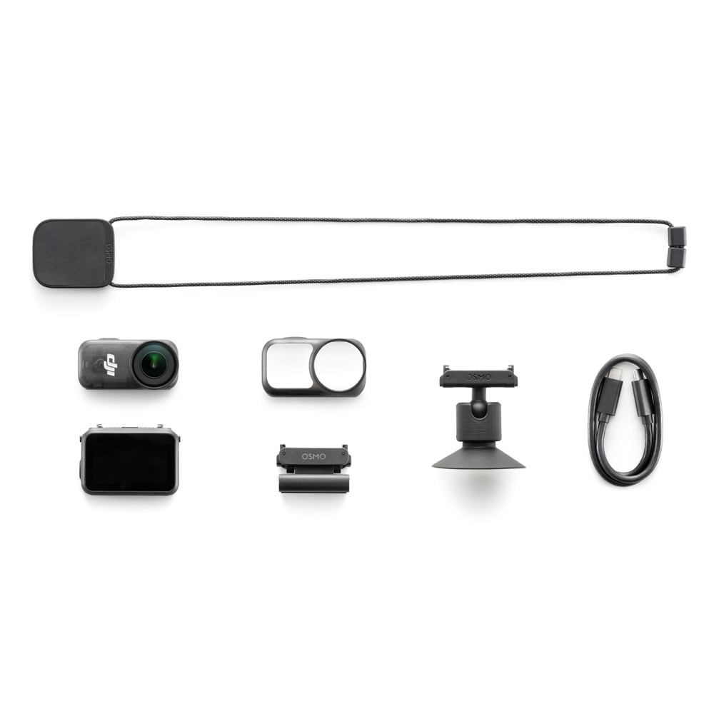 DJI Osmo Nano 128GB Action Camera / Kompakt actionkamera / Vandafvisende vlogging-kamera