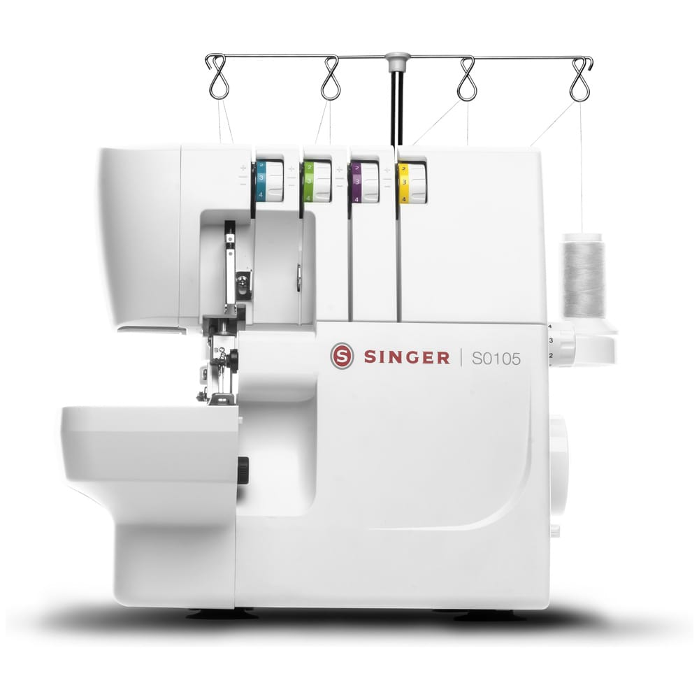 Singer S0105 overlock / Overlock-symaskine med 2-, 3- og 4-trådssømme