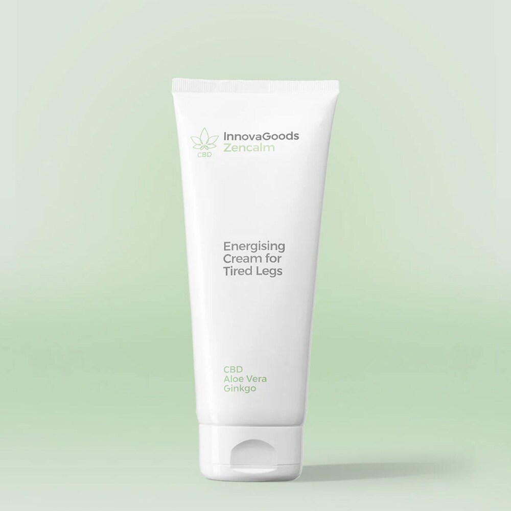 Zencalm CBD-bencreme 200 ml / creme til trætte ben / vegansk bencreme med aloe vera