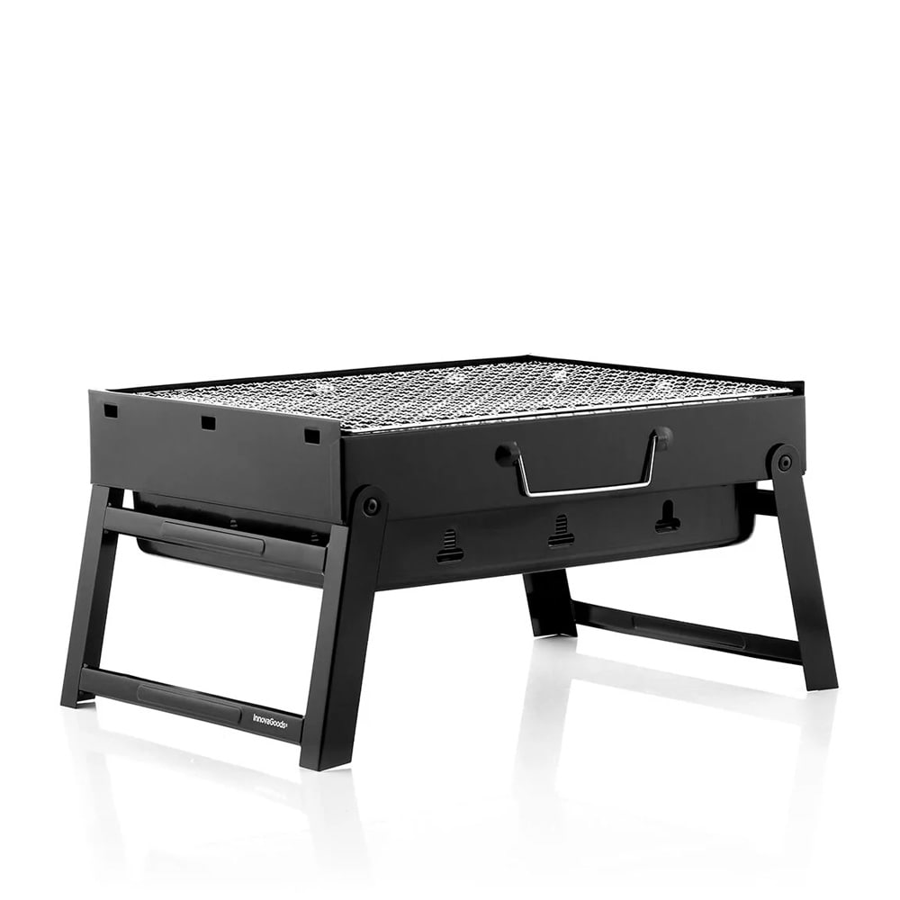 Sammenklappelig og transportabel kulgrill / transportabel kulgrill / campinggrill med kul