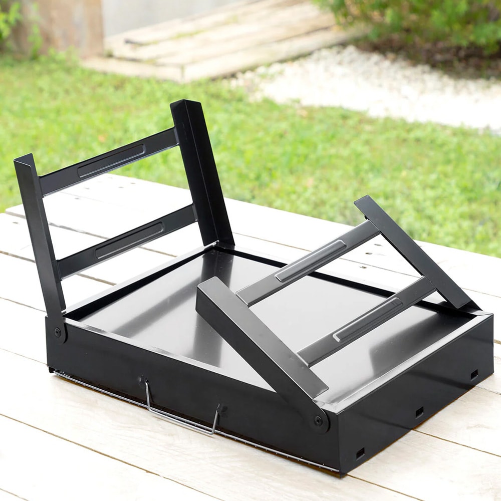 Sammenklappelig og transportabel kulgrill / transportabel kulgrill / campinggrill med kul