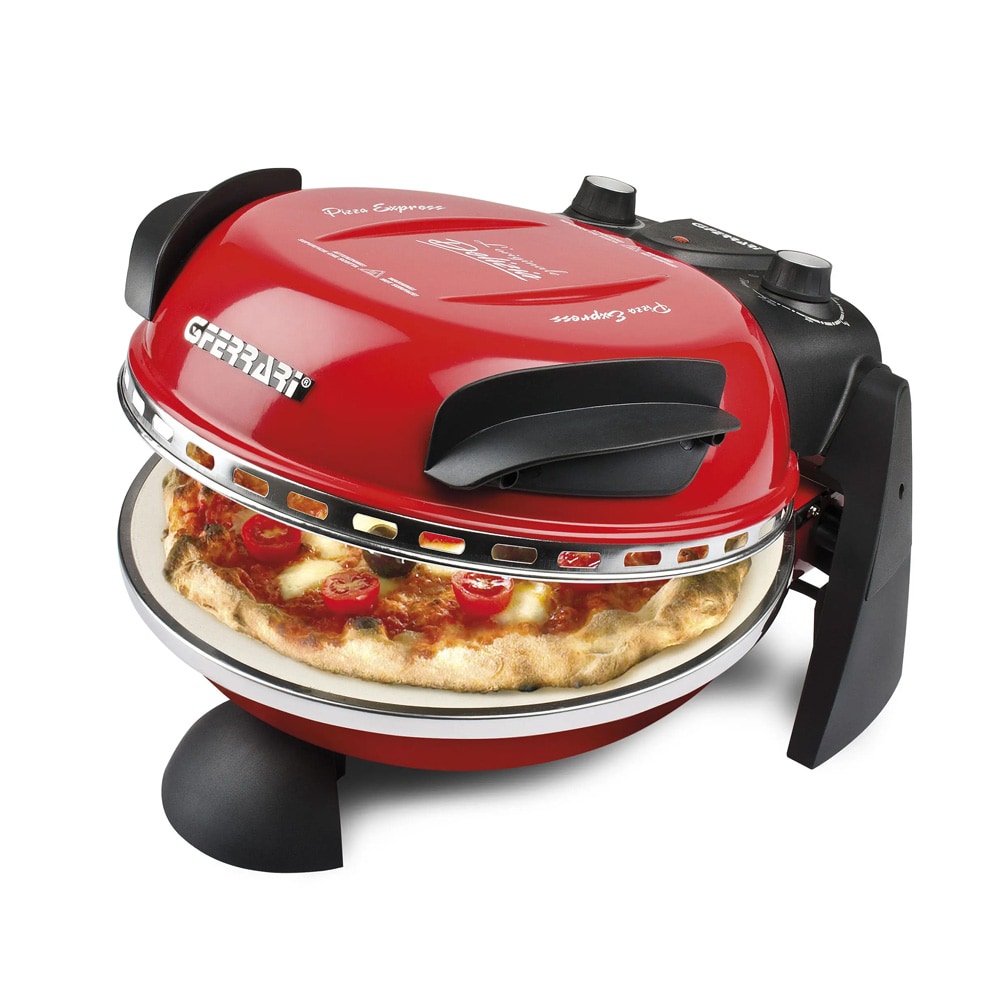 G3 Ferrari Delizia Rosso pizzamaskine / elektrisk pizzaovn / pizzaovn med sten