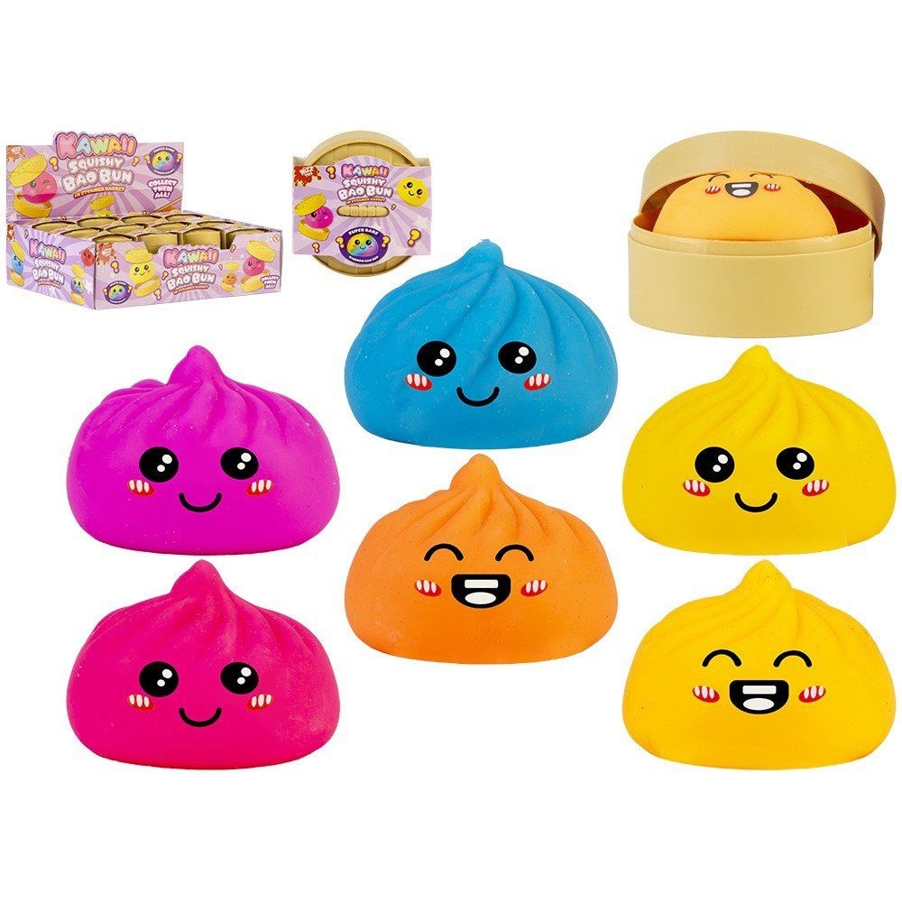 Kawaii Squishy Bao Bun Dumpling 5,5 cm / langsomt hævende bao bun squishy