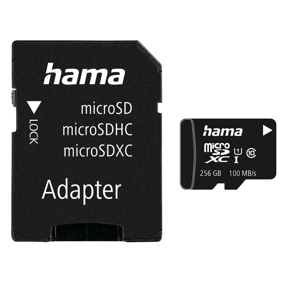 Hama MicroSDXC 256 GB Class 10 UI V10 / microSDXC-hukommelseskort 256 GB