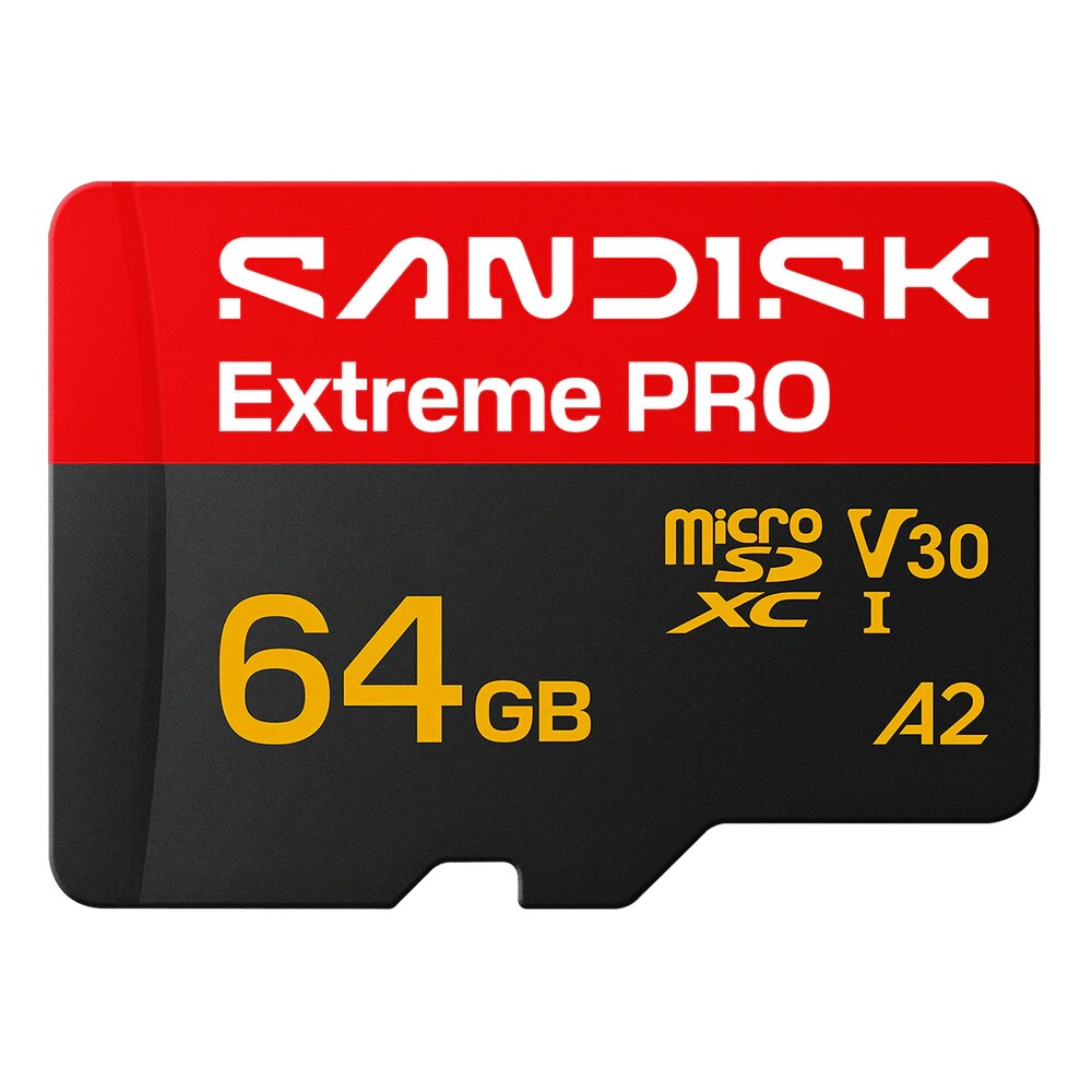 SanDisk Extreme PRO microSDXC 64GB UHS-I U3 V30 / microSDXC-hukommelseskort