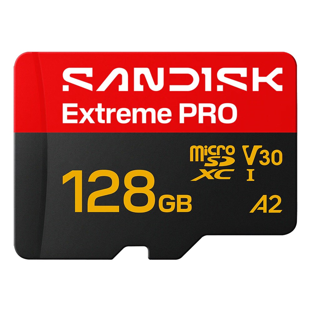 SanDisk Extreme PRO microSDXC 128GB UHS-I U3 V30 / microSDXC-hukommelseskort