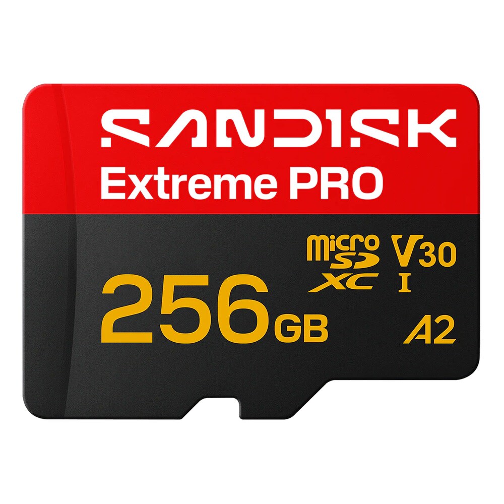 SanDisk Extreme PRO microSDXC 256GB UHS-I U3 V30 / microSDXC-hukommelseskort