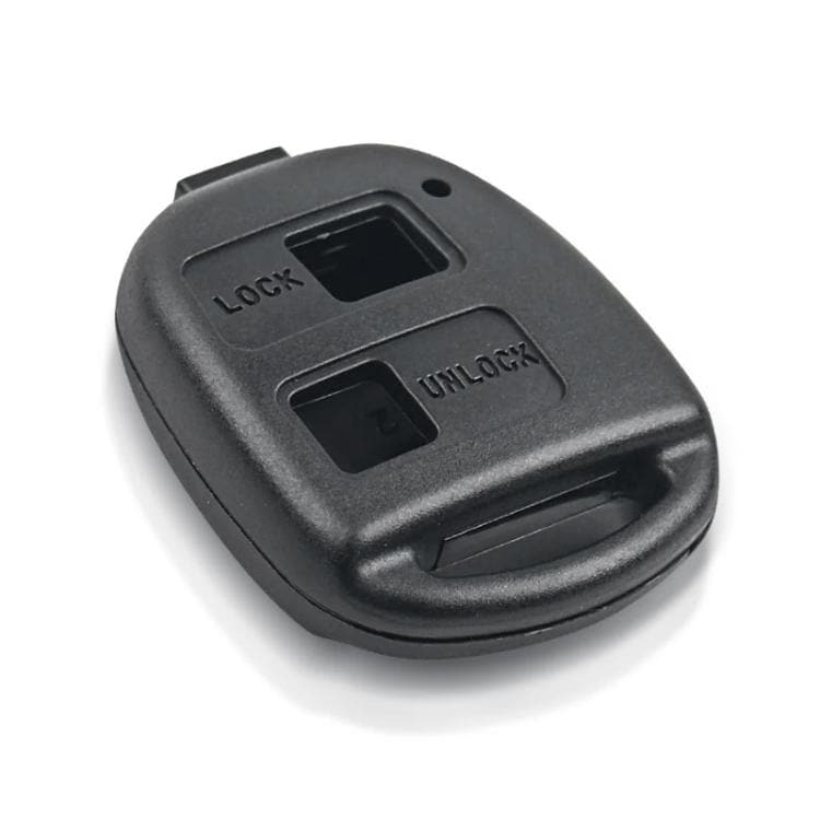 Bilnøgleskal til Toyota RAV4, Previa, MR2 og HiAce / 2 knapper / uden nøgleblad