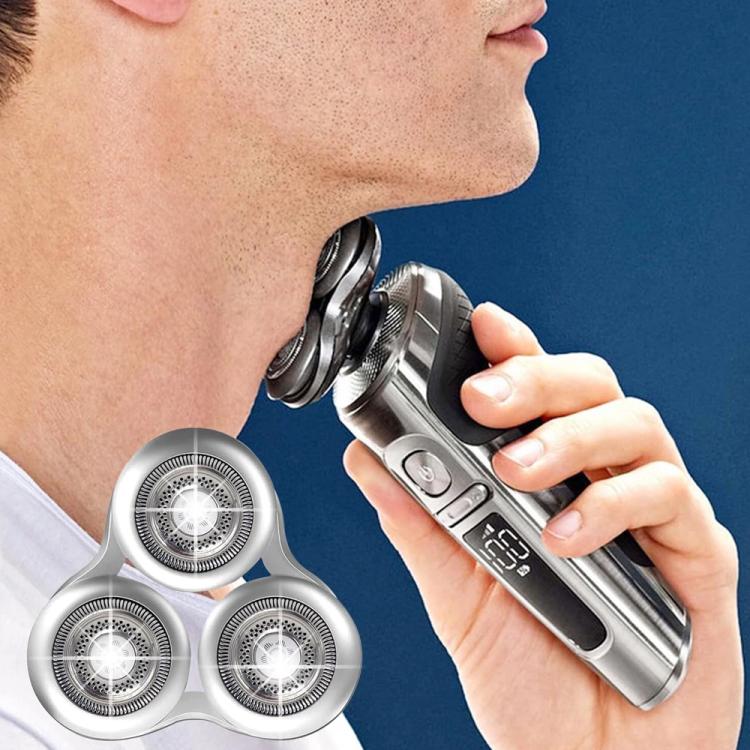 Barberhoved til Philips SH98/SP9860/SP9863/SP9880/9000 - Sølv / erstatningsbarberhoved