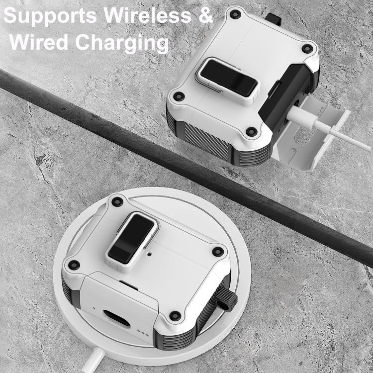 Magnetisk hovedtelefonetui med lås til AirPods Pro 3 – Svart / beskyttelsestui til AirPods Pro 3
