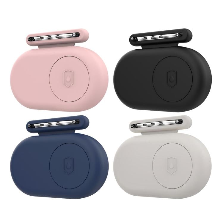 Vandtæt silikoneetui med broche til Samsung SmartTag2, 4-pak