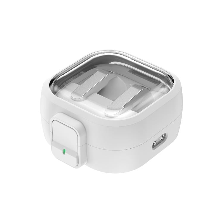 Hovedtelefonetui med kliklås til Galaxy Buds4 og Buds4 Pro – Hvid