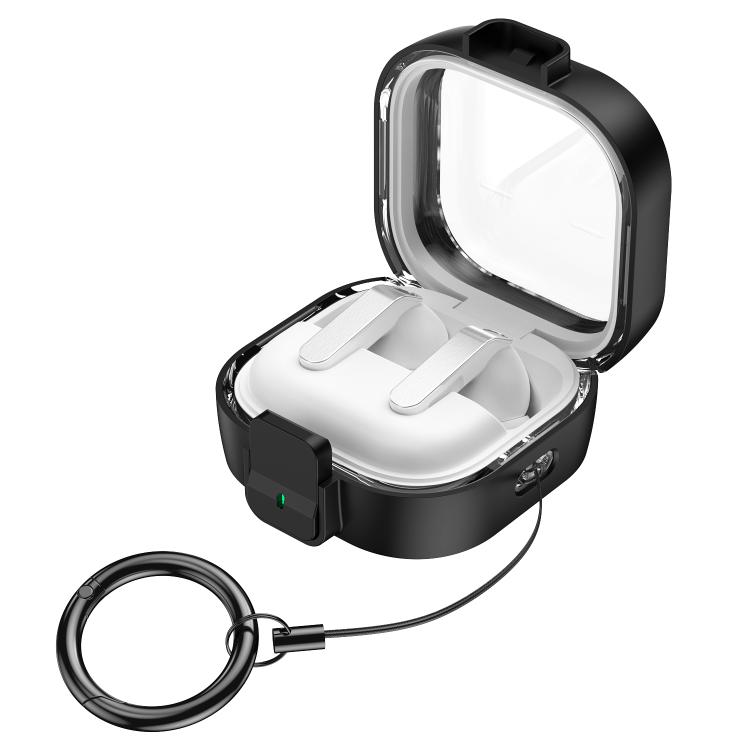 Hovedtelefonetui med kliklås til Galaxy Buds4 og Buds4 Pro – Svart