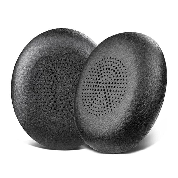 Ørepuder i kunstlæder til Jabra Elite 45h/Evolve2 65 - Svart