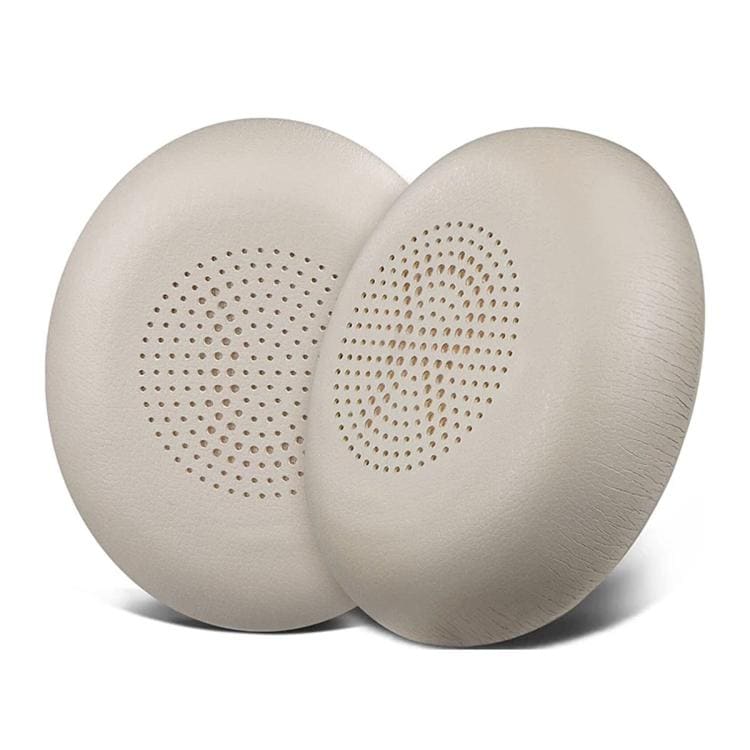Ørepuder i kunstlæder til Jabra Elite 45h/Evolve2 65 - Guld