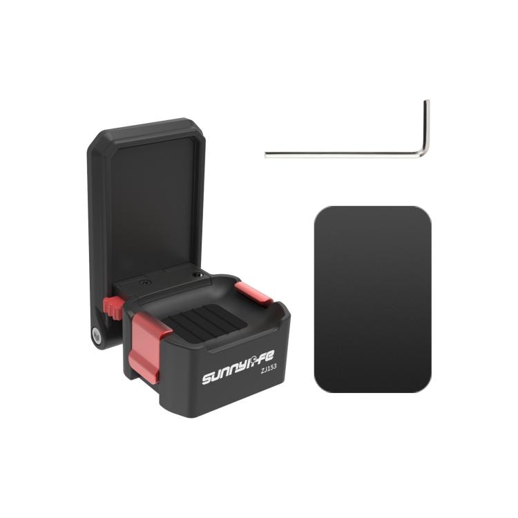 Magnetisk holder med hurtigudløser til DJI Osmo Pocket 3/4 – Svart / Kamerafæste med hurtigudløser
