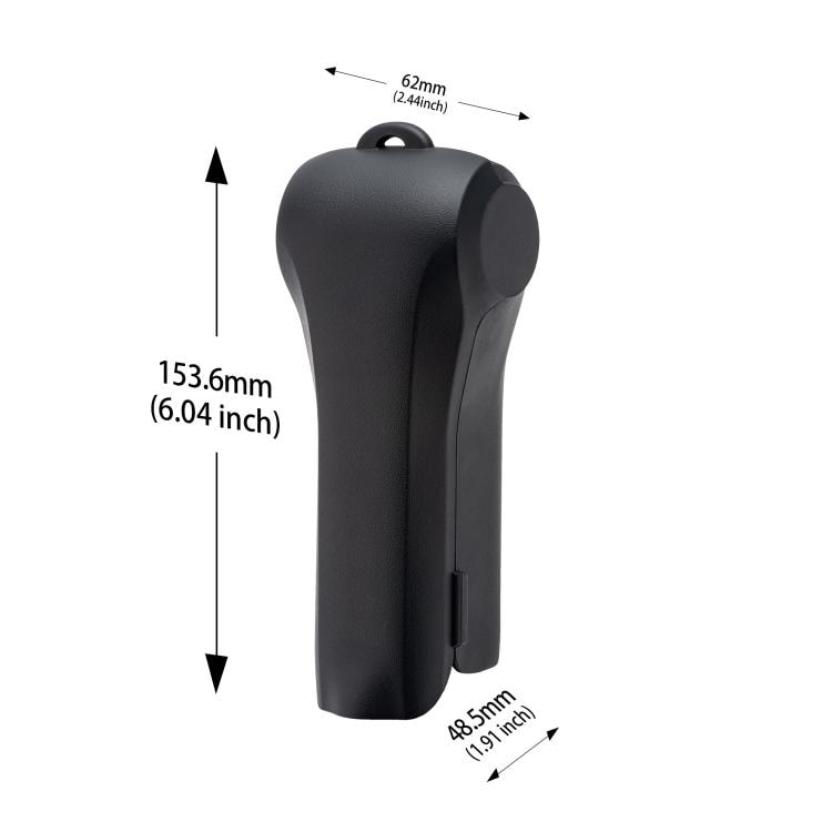 Beskyttende opbevaringsetui med fliplock til DJI Osmo Pocket 4 – Svart / Kameraetui til lommekamera
