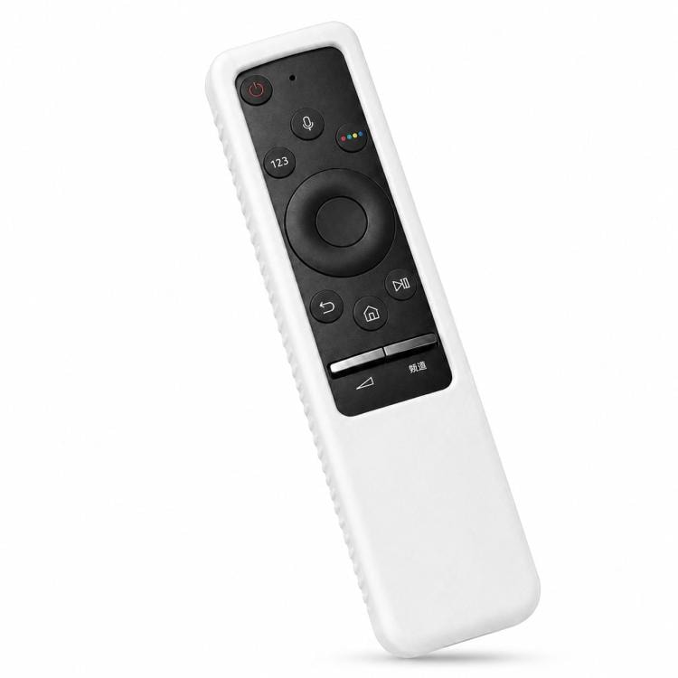 Silikonecover til Samsung BN59-fjernbetjening / hvidt TV-fjernbetjeningscover / stødsikkert beskyttelsescover