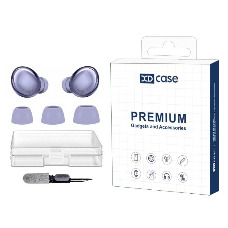 Silikone-ørepropper til Galaxy Buds Pro/R190, 3 par i størrelserne S/M/L – Lilla