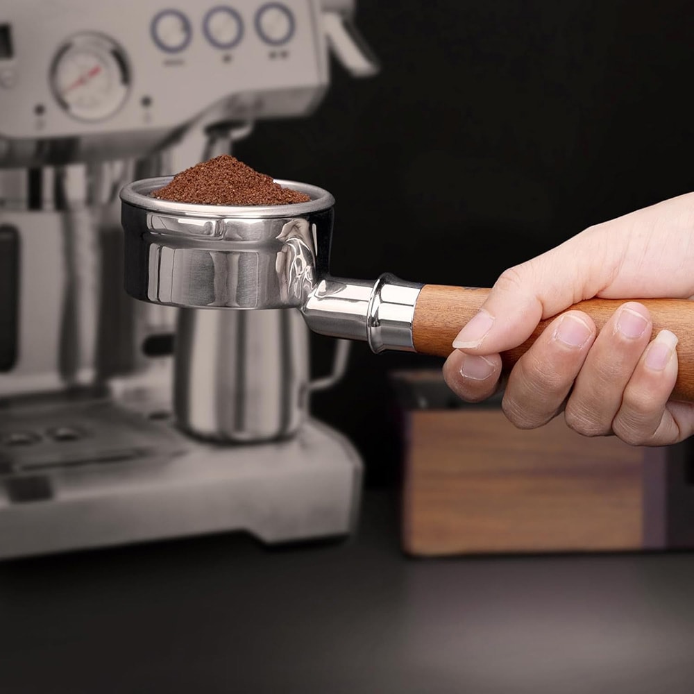 58 mm portafilter til Breville 9-serie kaffemaskine / portafilter uden bund, 58 mm