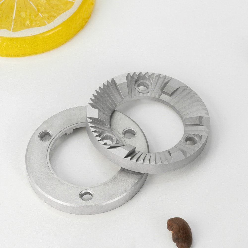 Maleskive til kaffekværn Ø 40 mm / rustfri kværnskive til kaffebønner / reservedel til kaffekværn