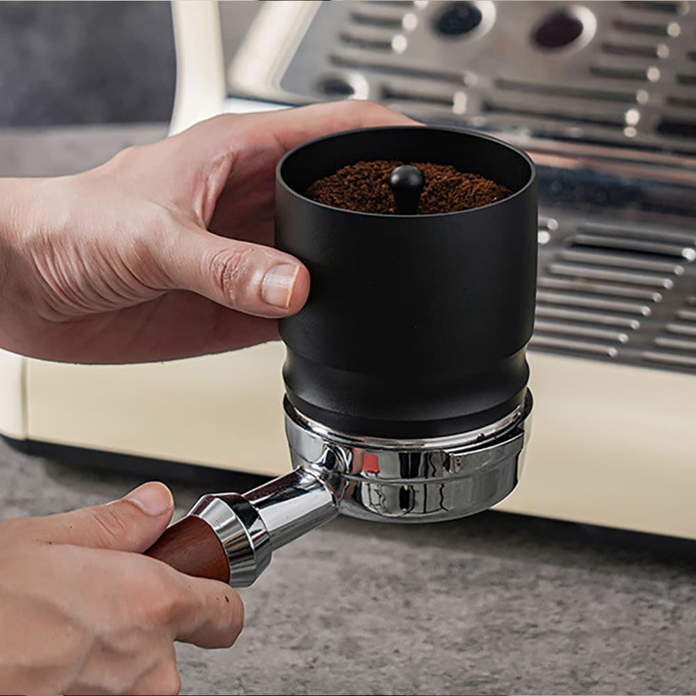 Doseringskop til kaffe Ø 58 mm / espressokop i aluminiumslegering / kop til malet kaffe
