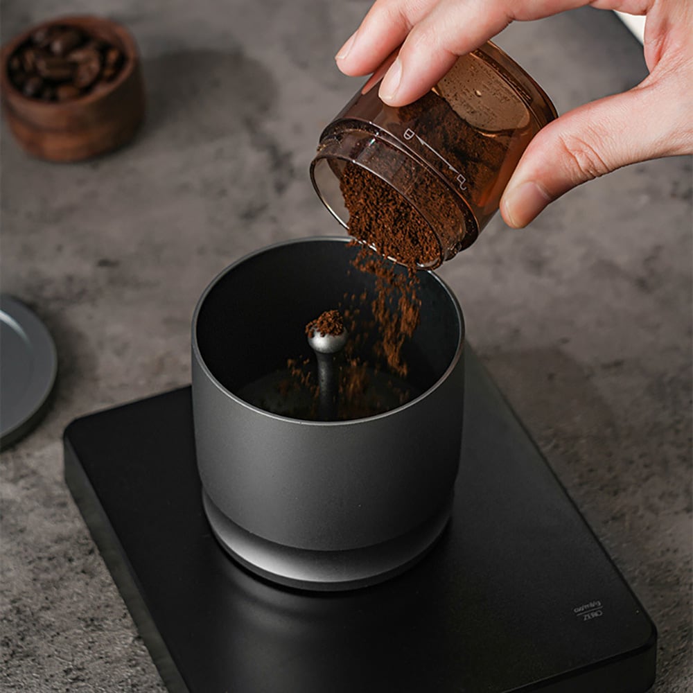 Doseringskop til kaffe Ø 58 mm / espressokop i aluminiumslegering / kop til malet kaffe